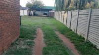 Backyard of property in Witpoortjie