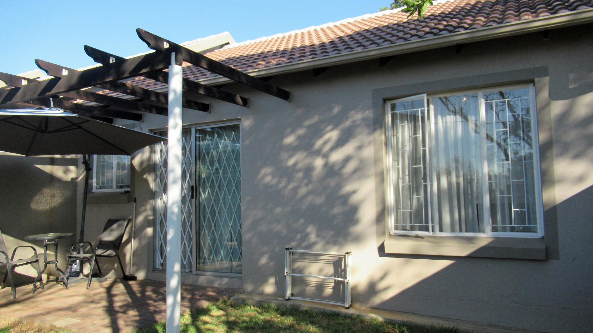 Backyard of property in Greenstone Hill