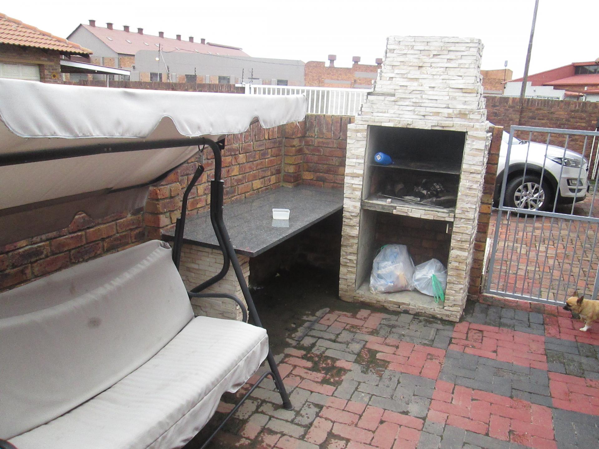 Backyard of property in Nigel