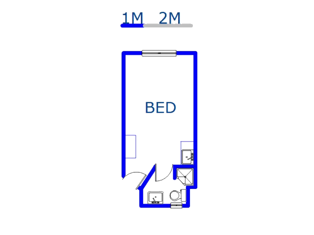 Floor plan of the property in Scottsville PMB