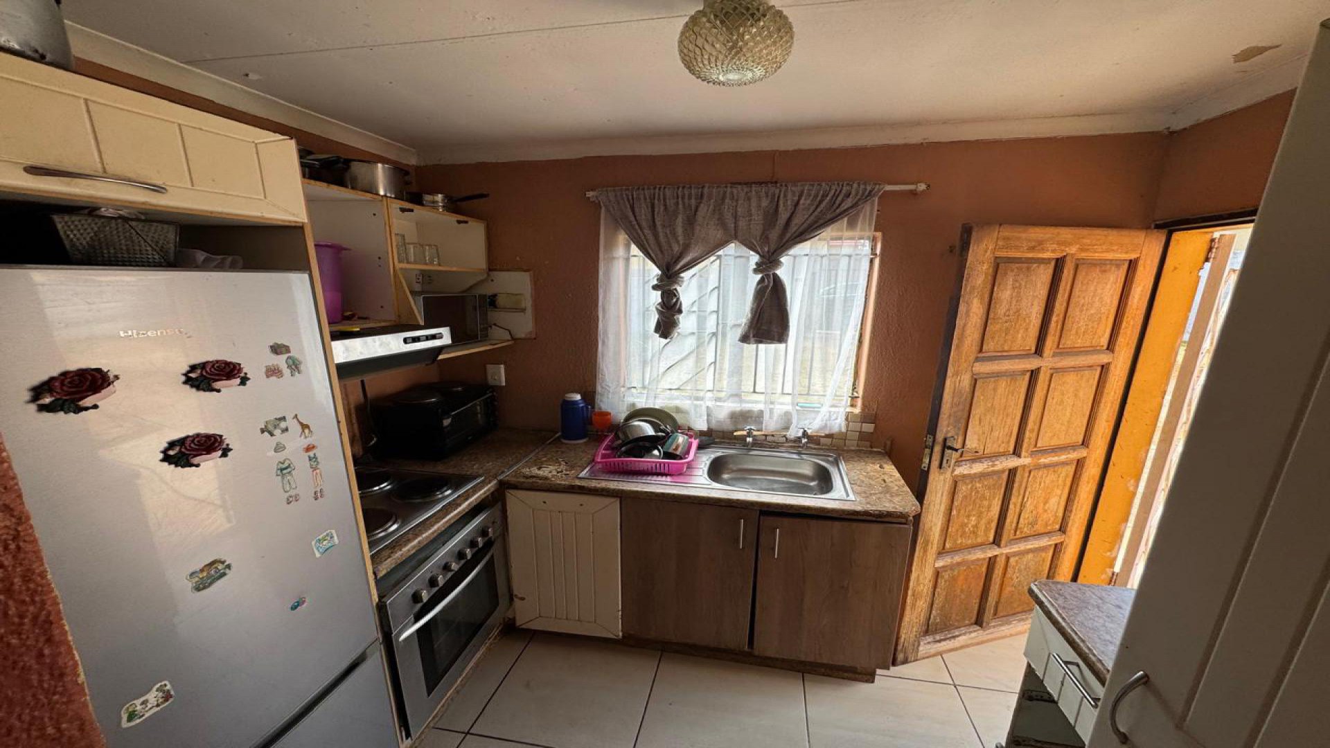 Kitchen of property in Soweto