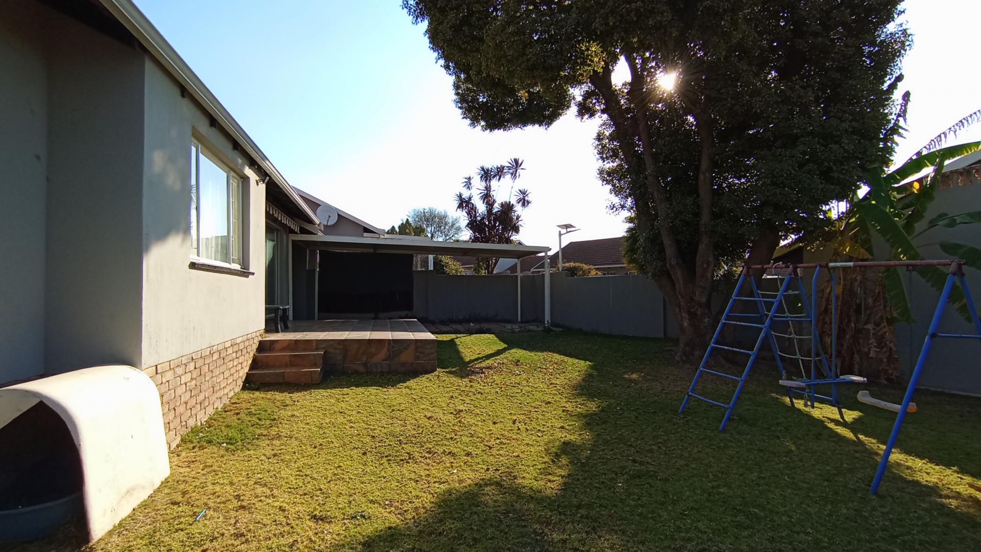 Backyard of property in Northwold