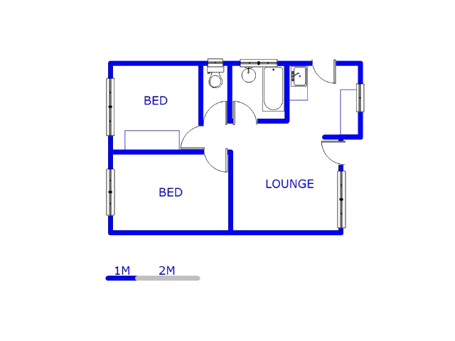 Ground Floor - 48m2 of property for sale in Toekomsrus