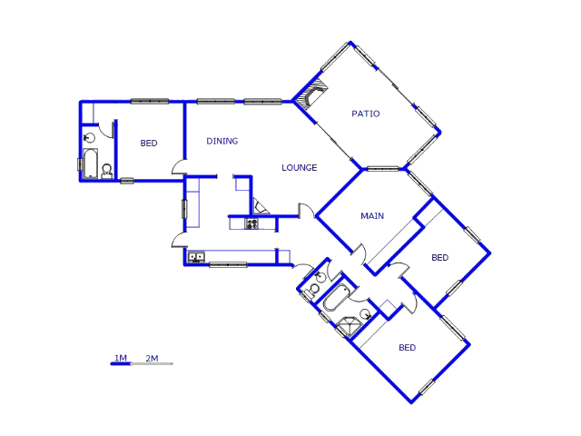 Floor plan of the property in Reyno Ridge