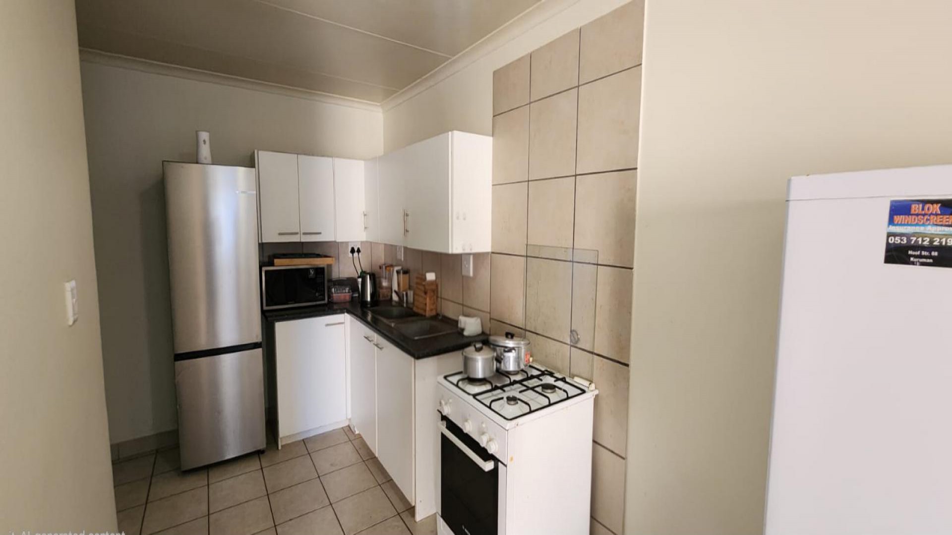 Kitchen of property in Kathu