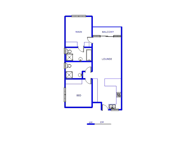 1st Floor - 91m2 of property for sale in Edenburg - Jhb