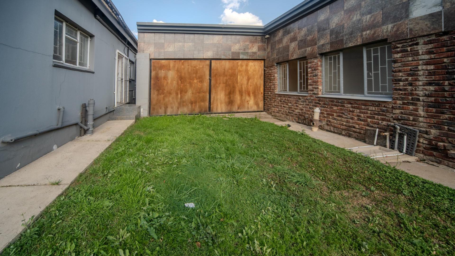 Backyard of property in Standerton