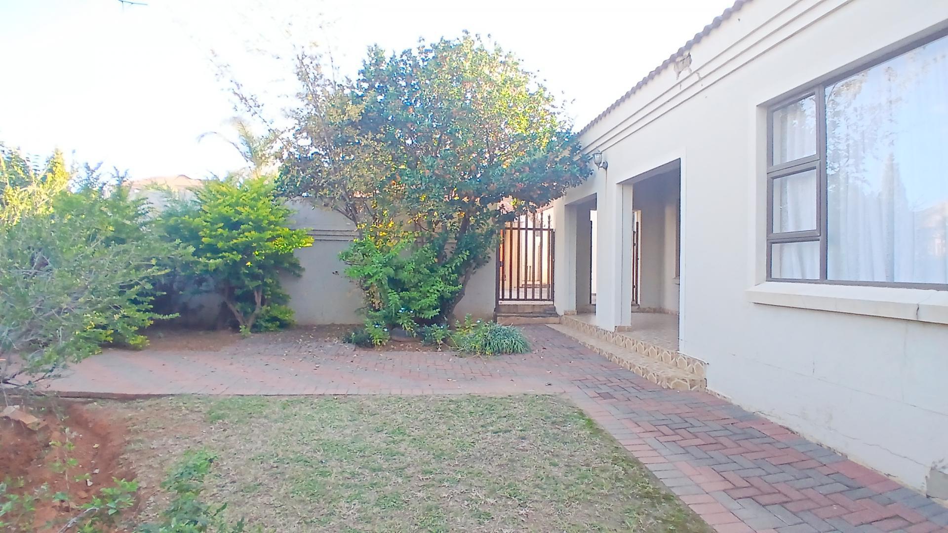 Backyard of property in Fochville