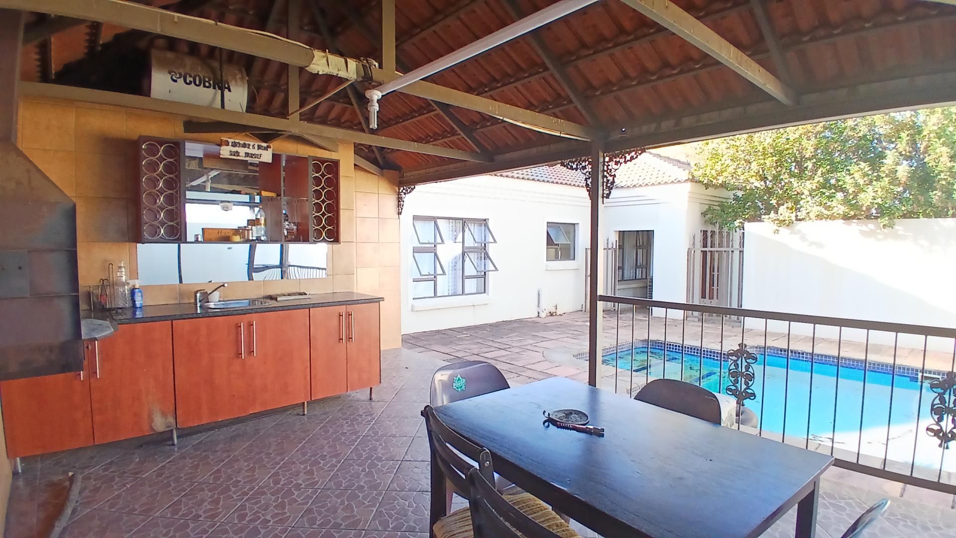 Patio of property in Fochville