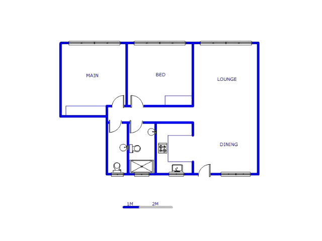 Floor plan of the property in Essenwood