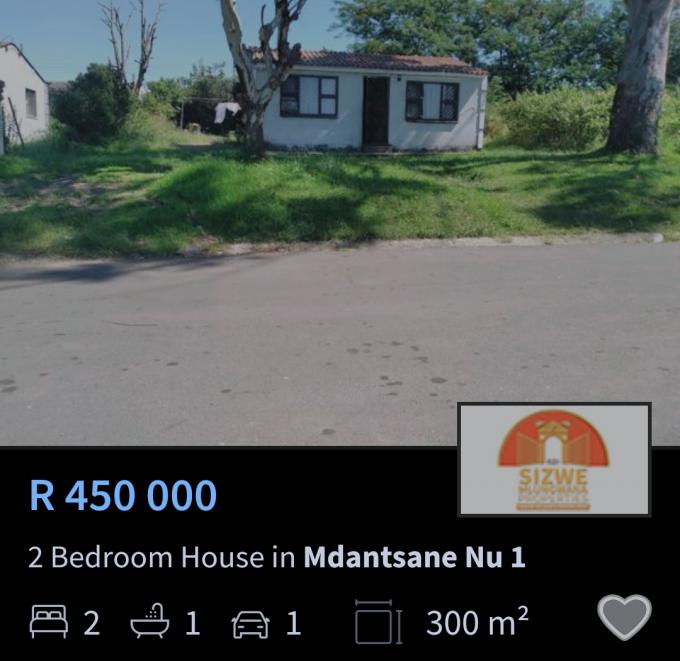 2 Bedroom House for Sale For Sale in Mdantsane - MR579500