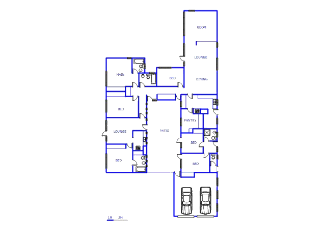 Floor plan of the property in Eldoraigne