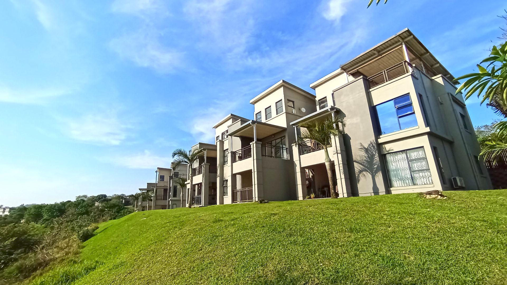 Backyard of property in Ballito