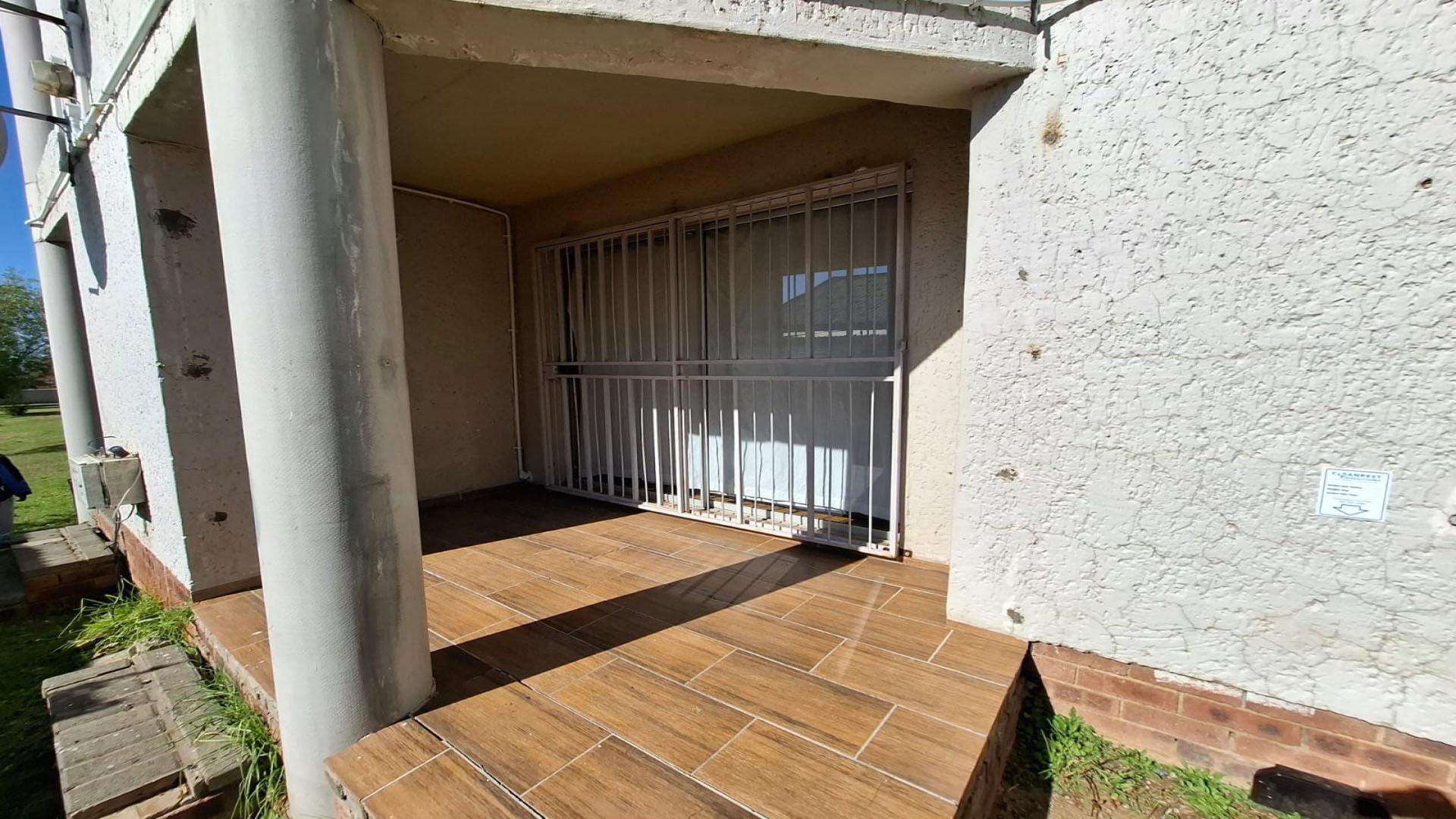 Patio of property in Bloemfontein