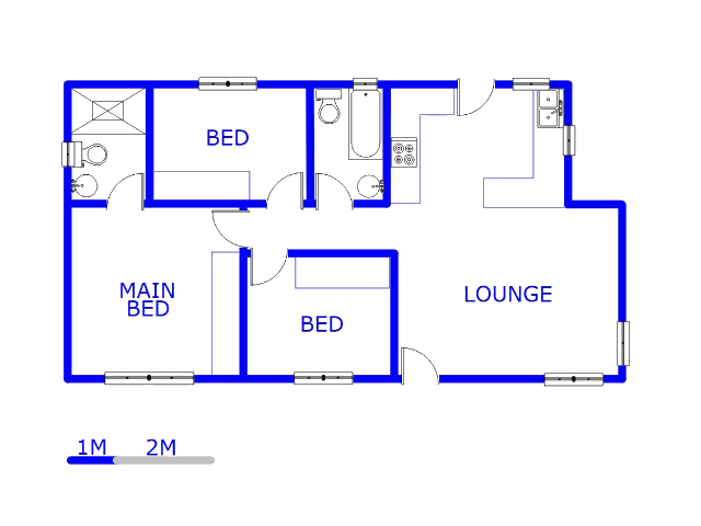 Ground Floor - 78m2 of property for sale in Sky City