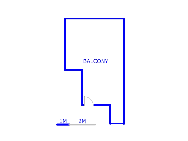 Floor plan of the property in Sunnyside