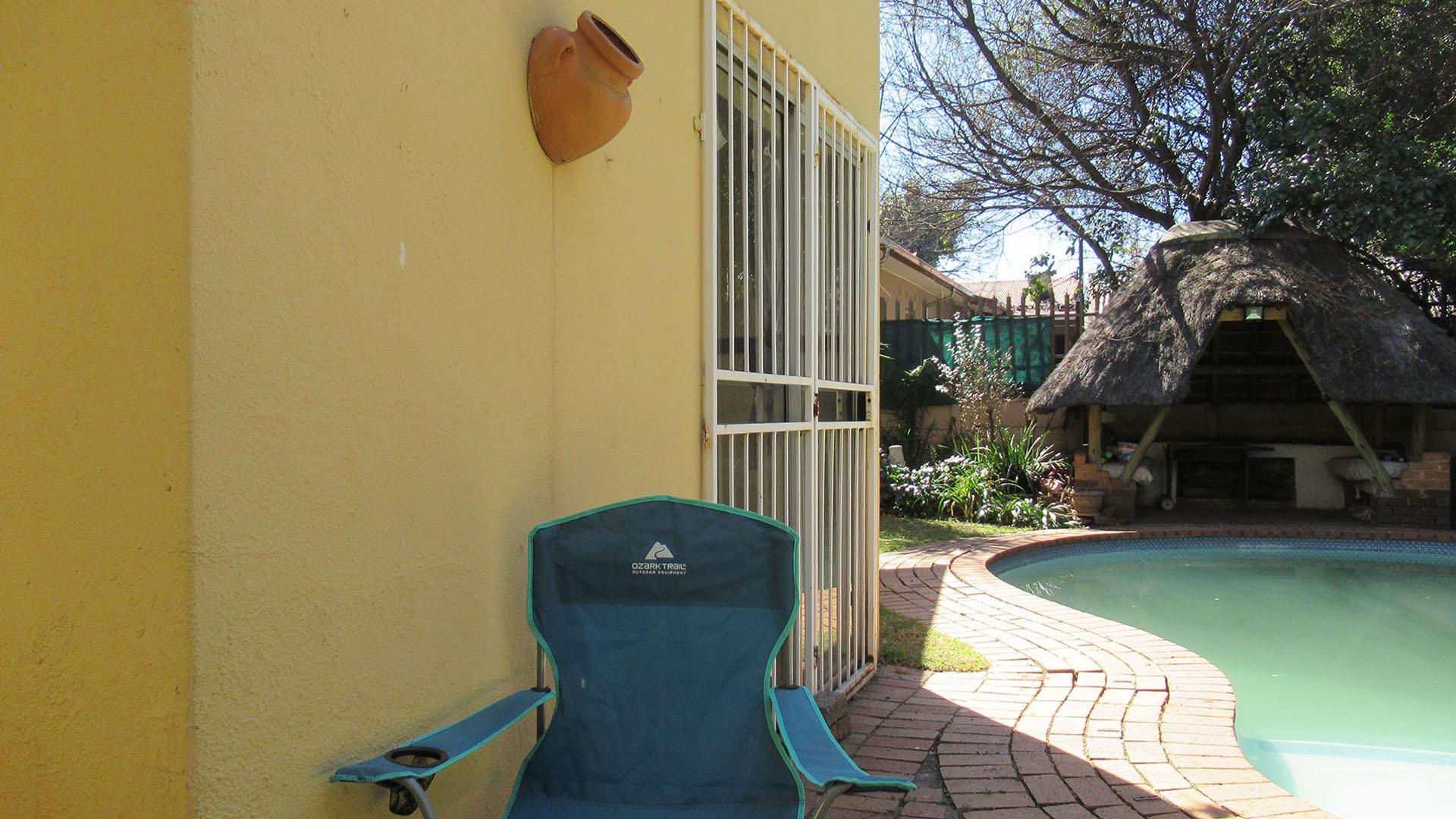 Backyard of property in Westdene (JHB)
