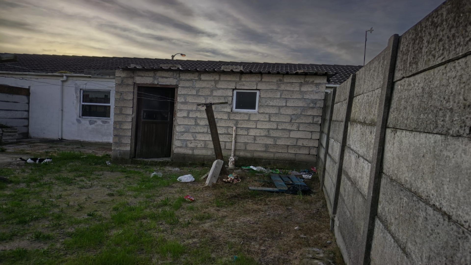 Backyard of property in Heideveld