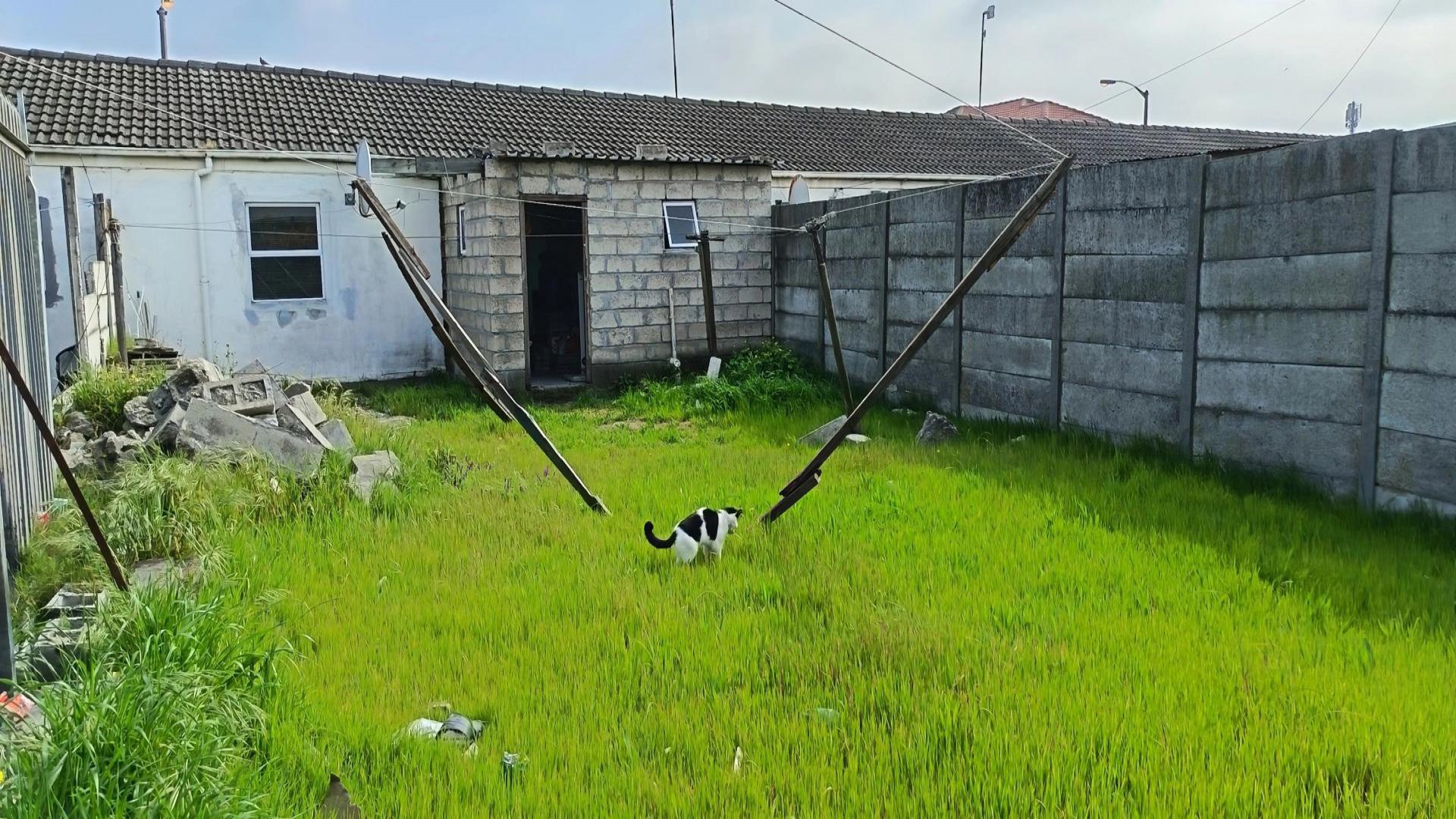 Backyard of property in Heideveld