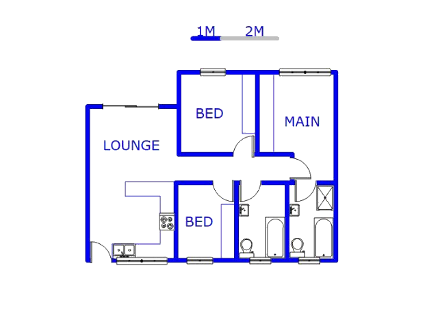 Ground Floor - 57m2 of property for sale in Witfield