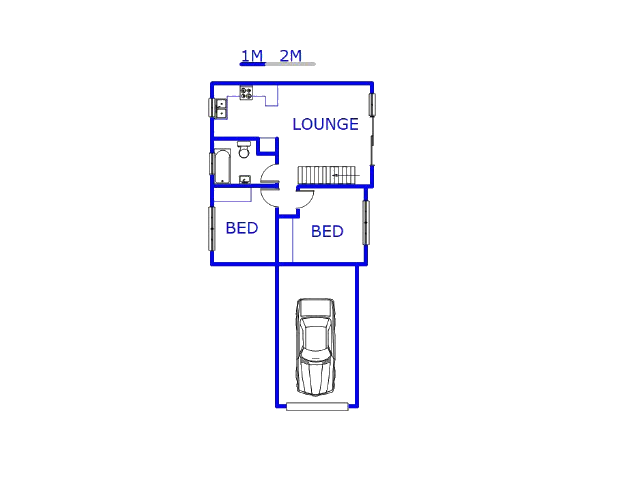 Floor plan of the property in Weltevreden Park