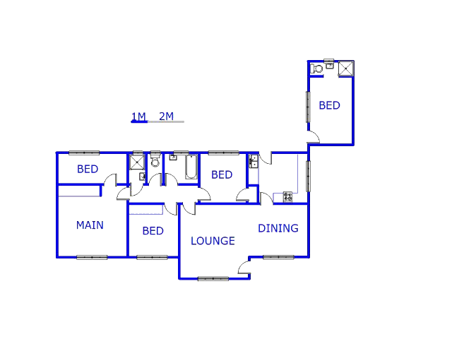 Ground Floor - 109m2 of property for sale in Hamberg