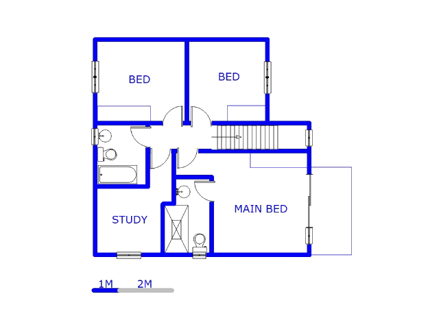 1st Floor - 71m2 of property for sale in Andeon