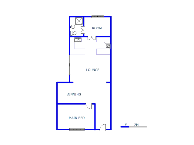 Ground Floor - 85m2 of property for sale in Fishers Hill