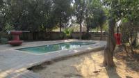 Backyard of property in Bloubosrand