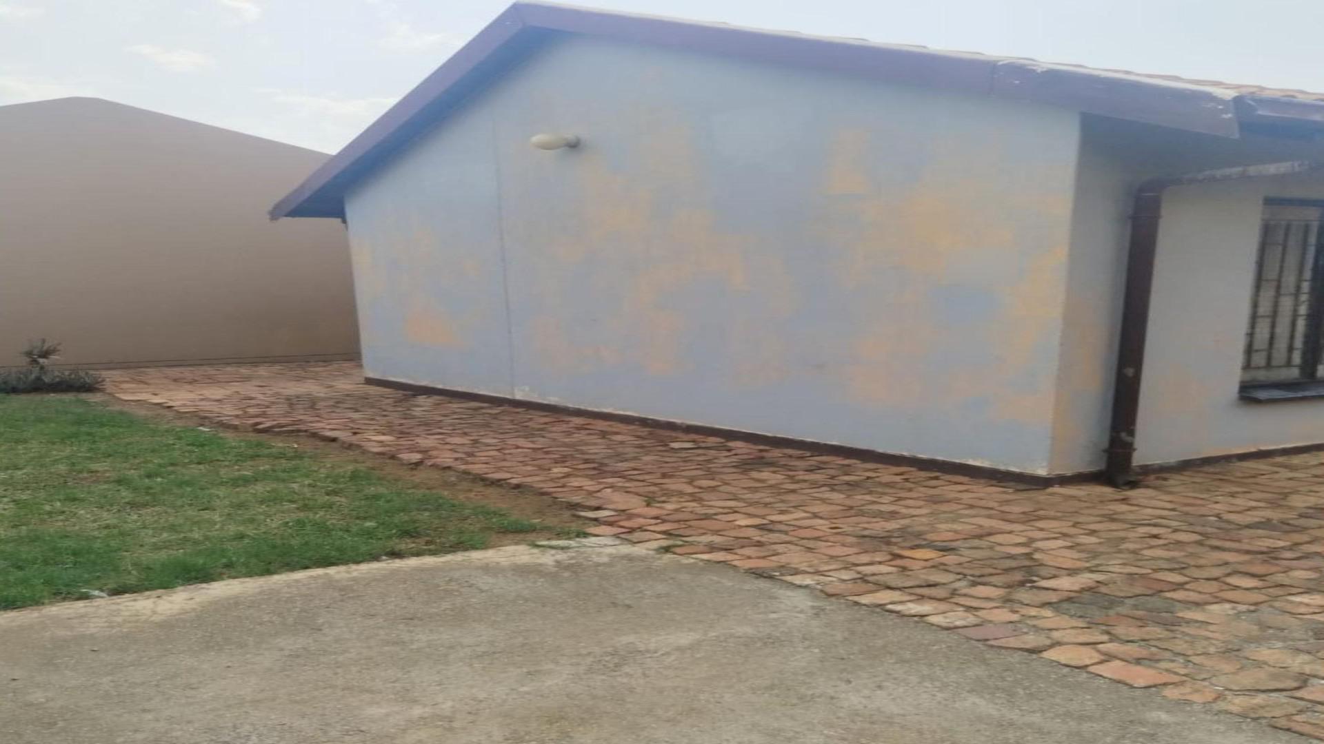 Backyard of property in Mamelodi