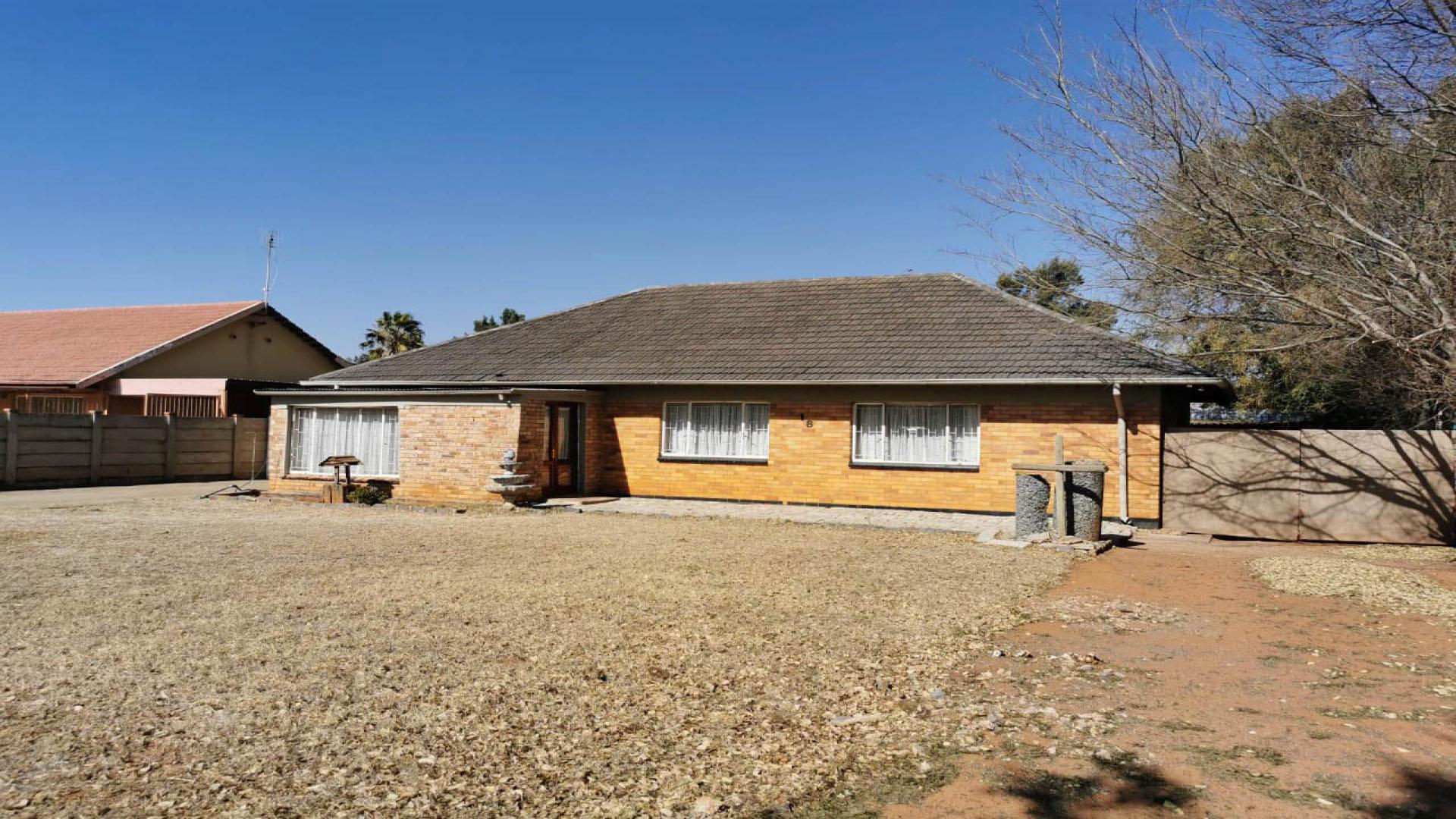 Front View of property in Stilfontein