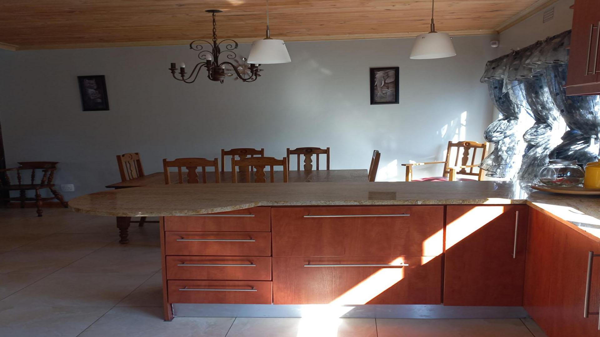 Kitchen of property in Zeekoei Vlei