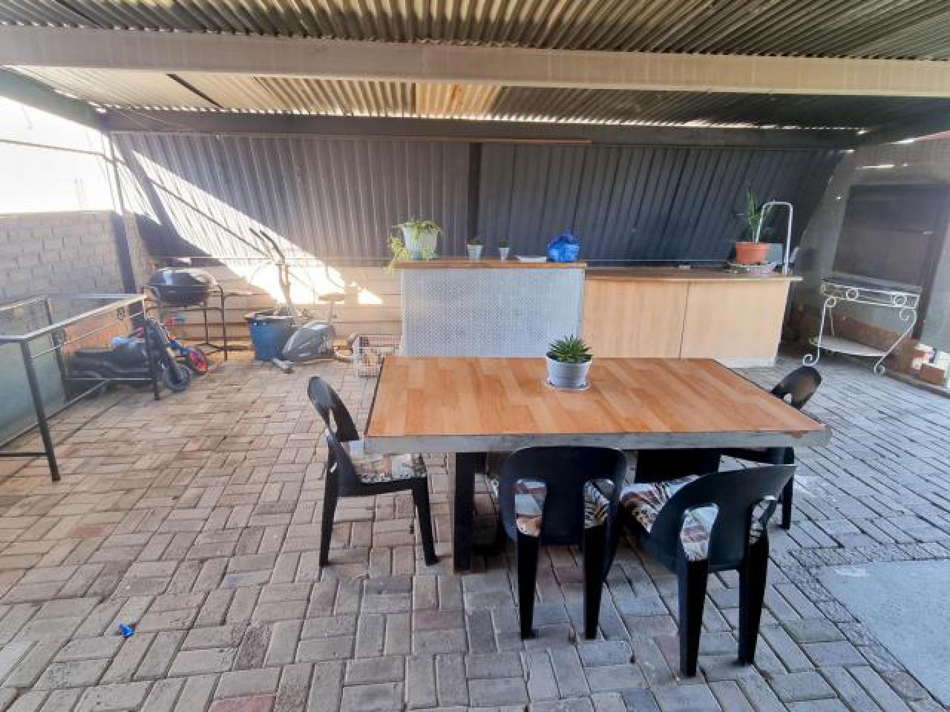 Backyard of property in Uitsig
