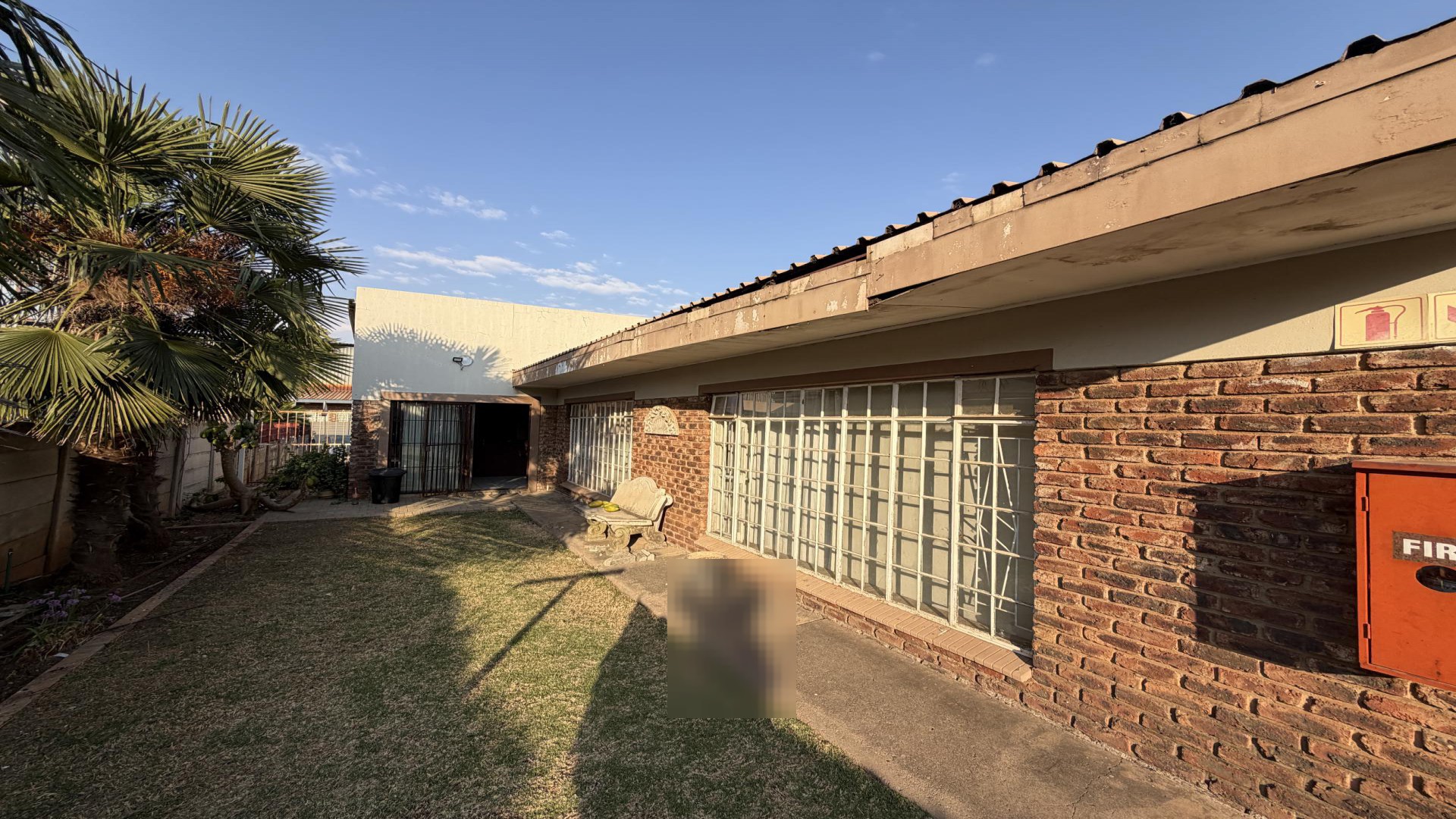 Backyard of property in Potchefstroom