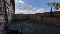Backyard of property in Norton's Home Estates