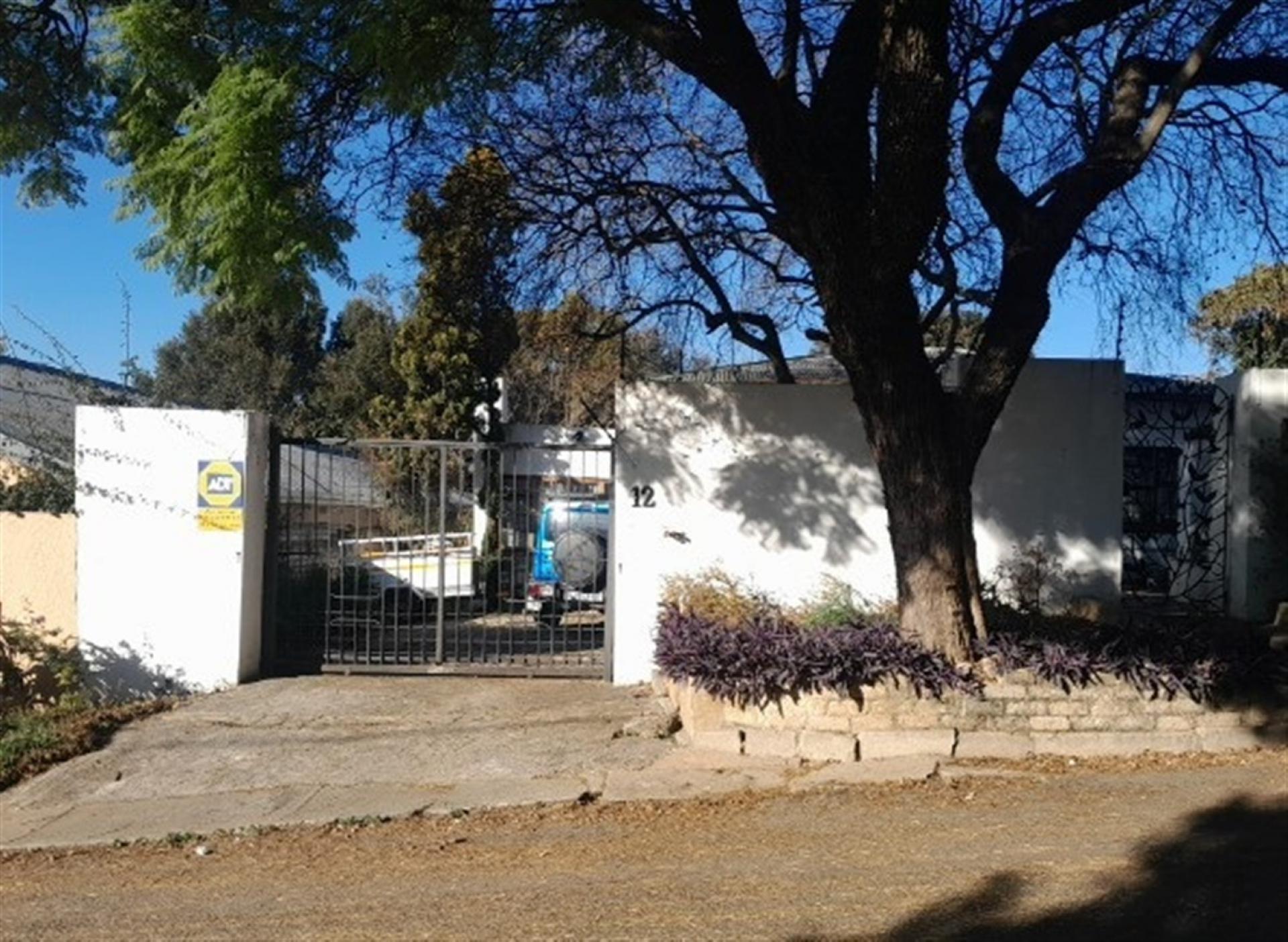 Front View of property in Westdene (JHB)