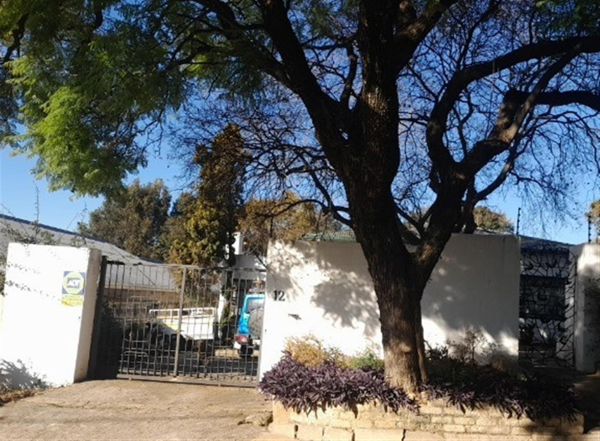 Front View of property in Westdene (JHB)