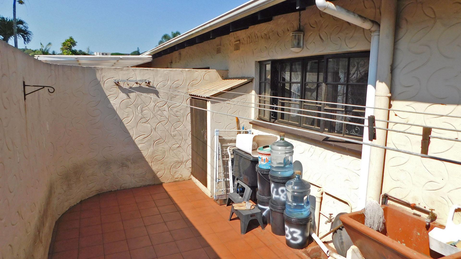 Backyard of property in Glen Anil