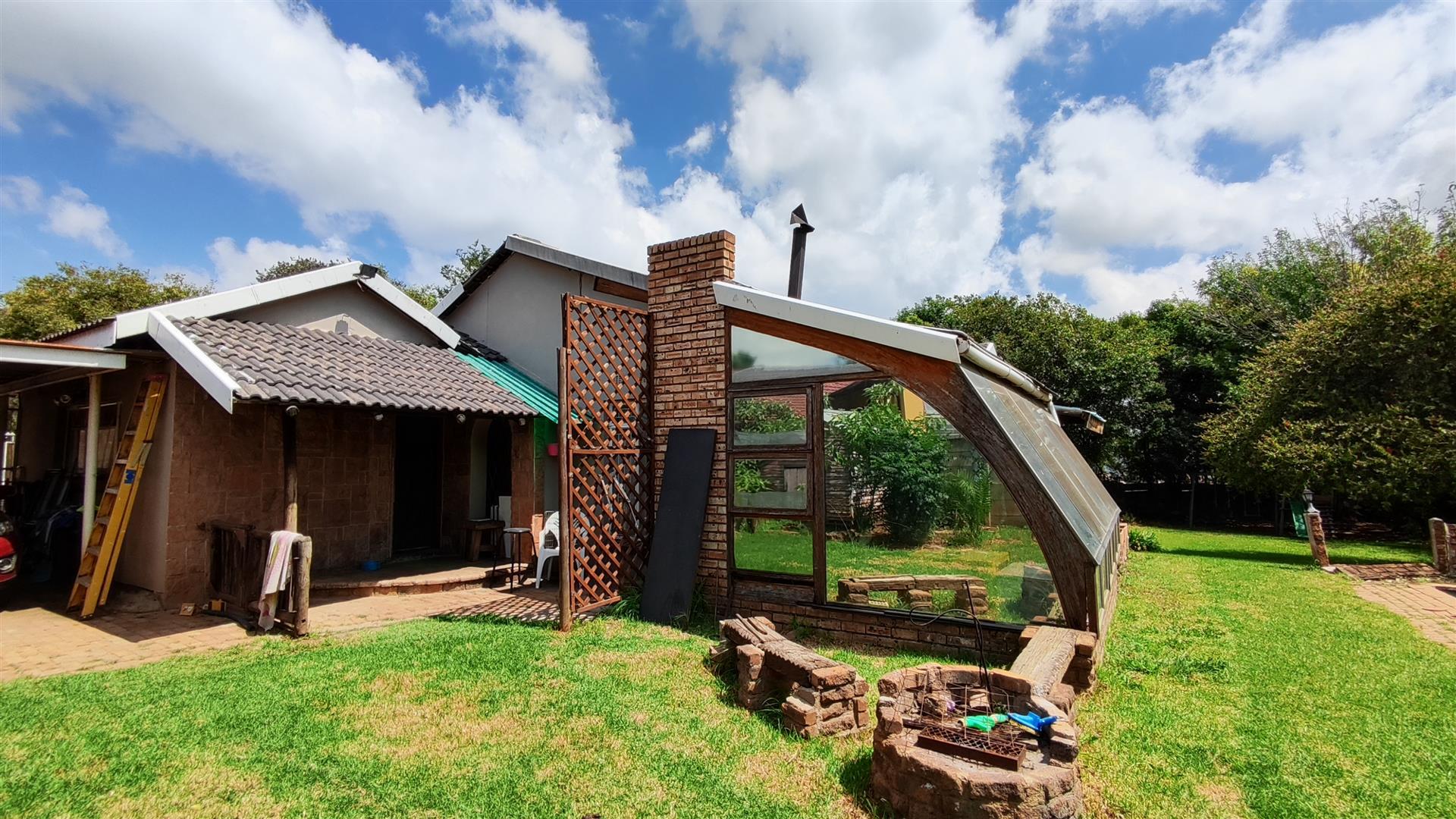 Backyard of property in Esther Park