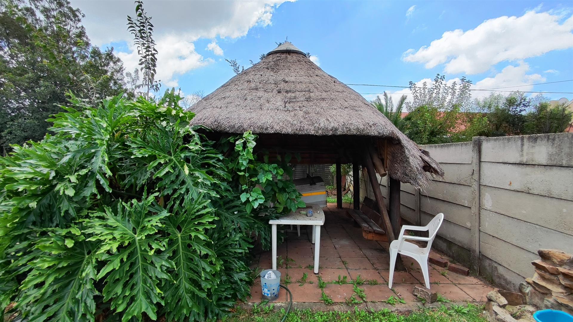 Backyard of property in Esther Park