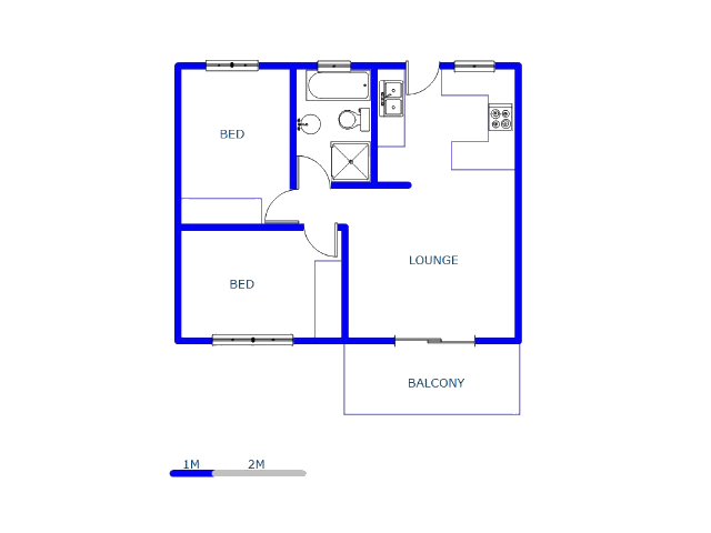 Floor plan of the property in Sagewood