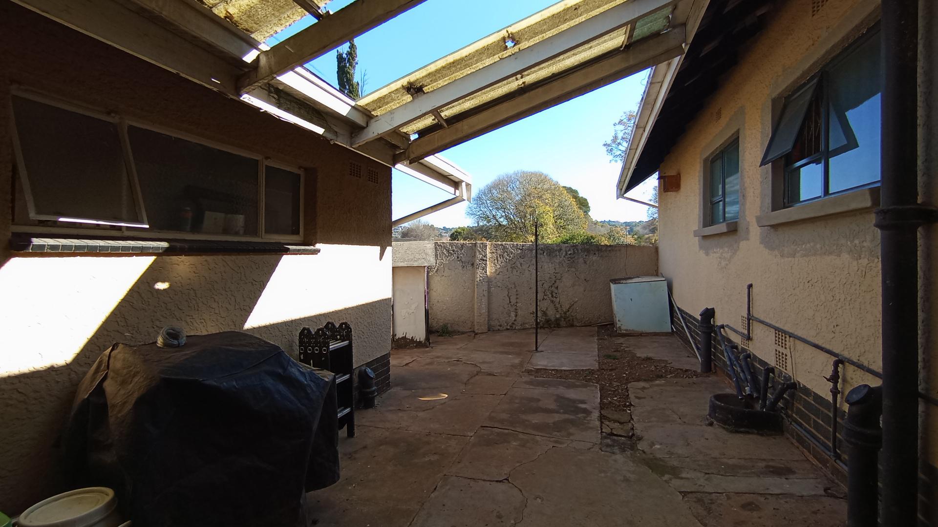 Backyard of property in Northcliff