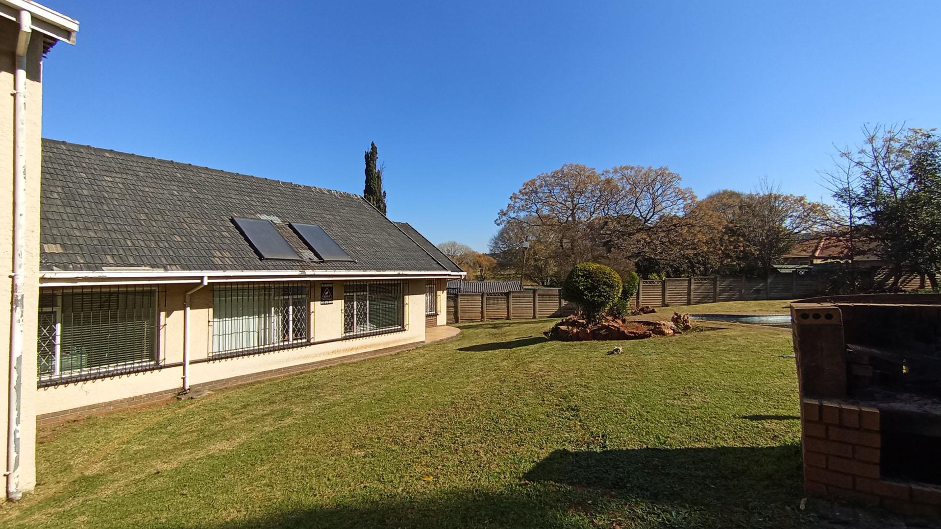 Backyard of property in Northcliff