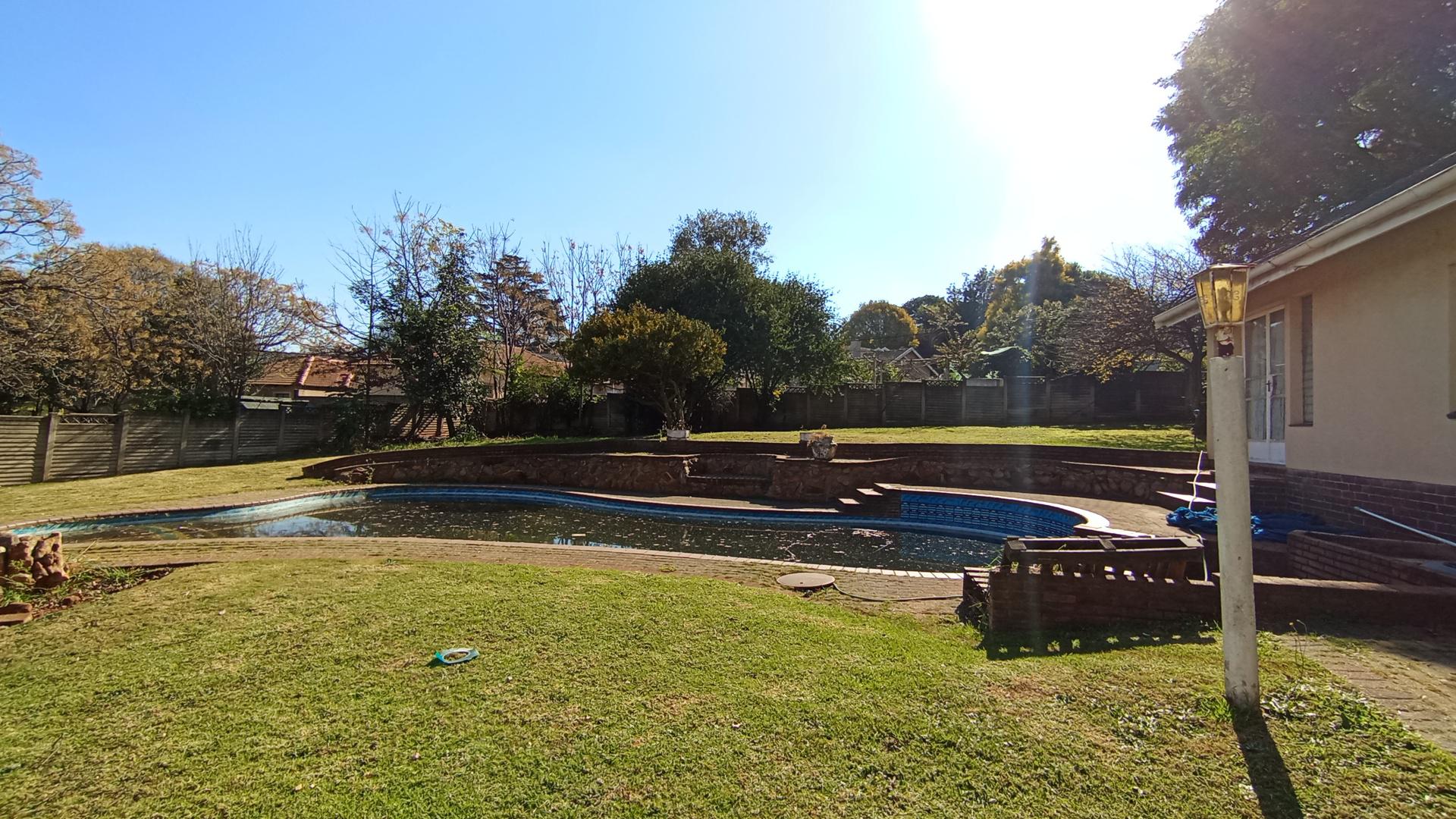 Backyard of property in Northcliff