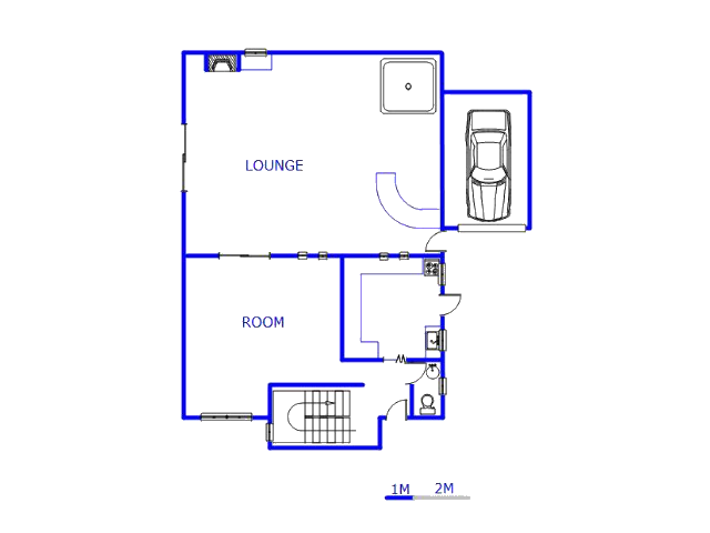 Floor plan of the property in Crown Gardens