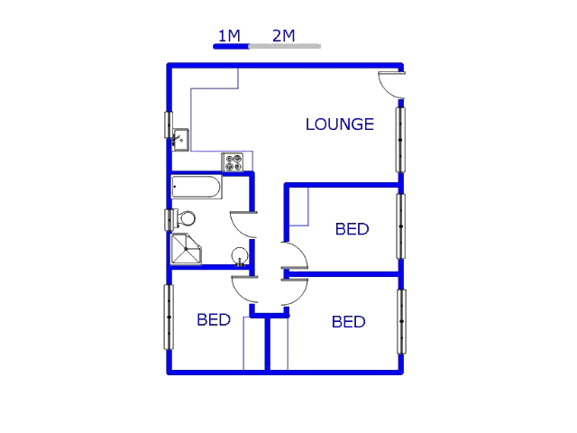1st Floor - 62m2 of property for sale in Albertsdal