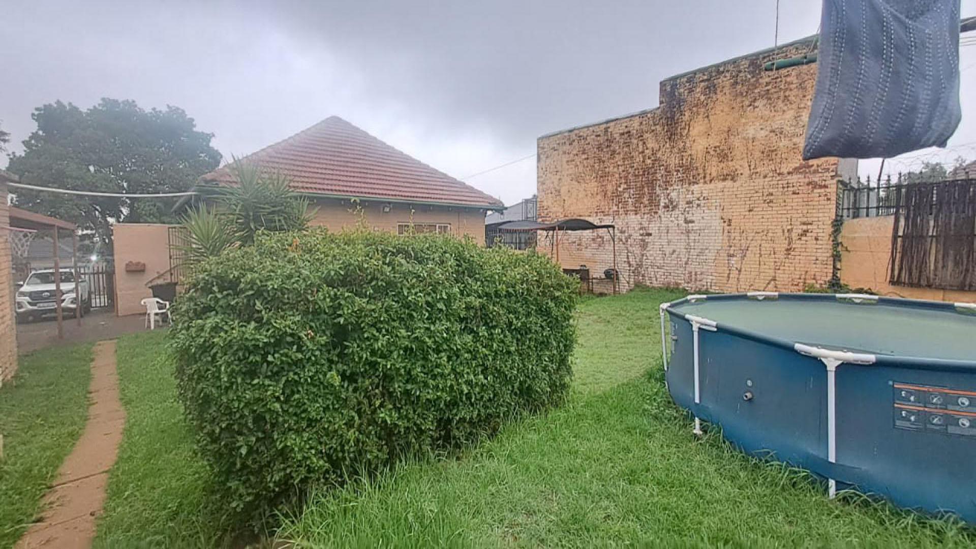 Backyard of property in Gerdview