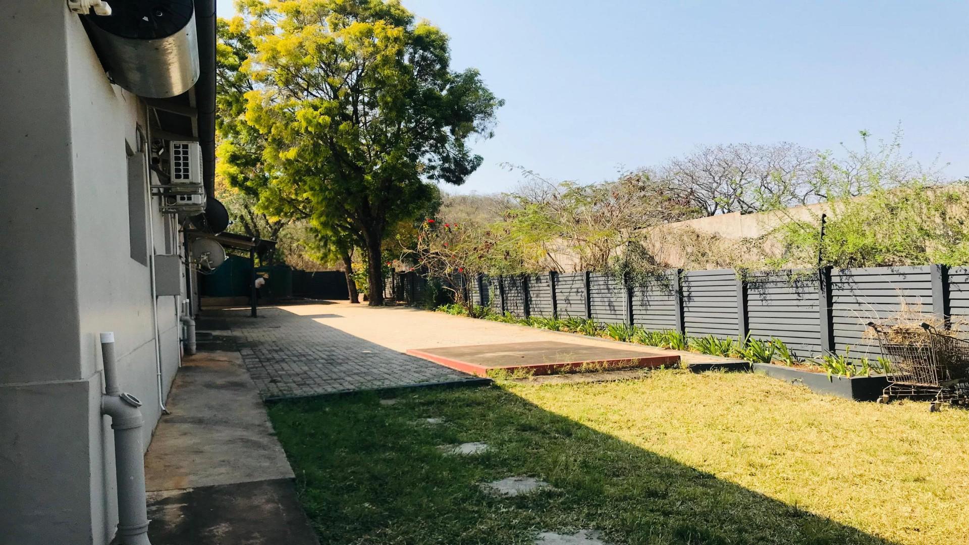 Backyard of property in Makhado (Louis Trichard)