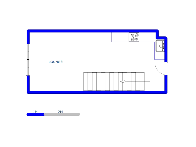 Floor plan of the property in Sandown