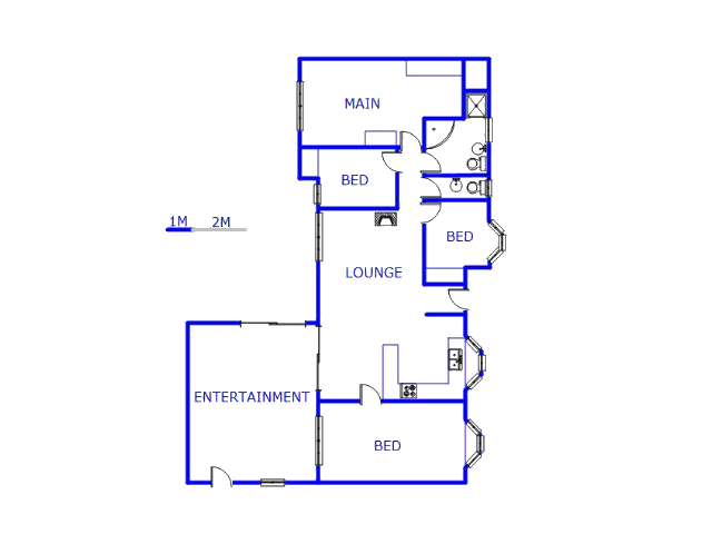 Floor plan of the property in Country View